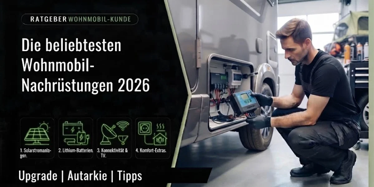 Die beliebtesten Wohnmobil-Nachrüstungen 2026