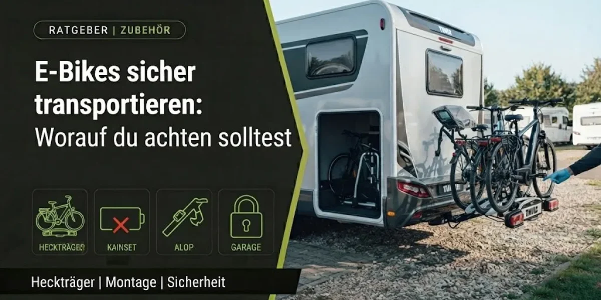 E-Bikes sicher transportieren