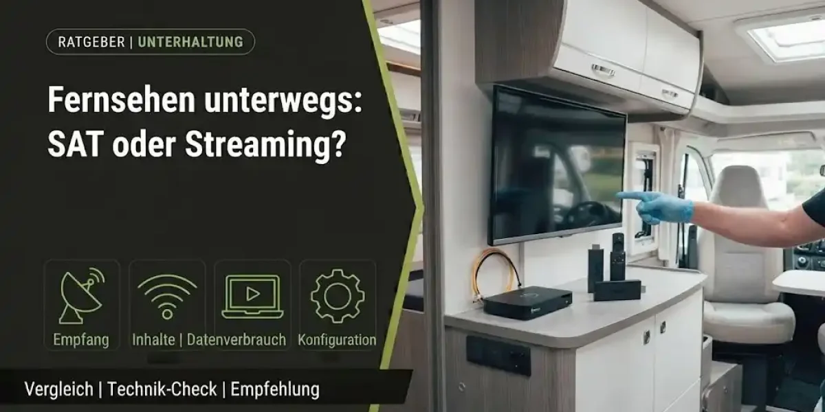 Fernsehen unterwegs SAT oder Streaming