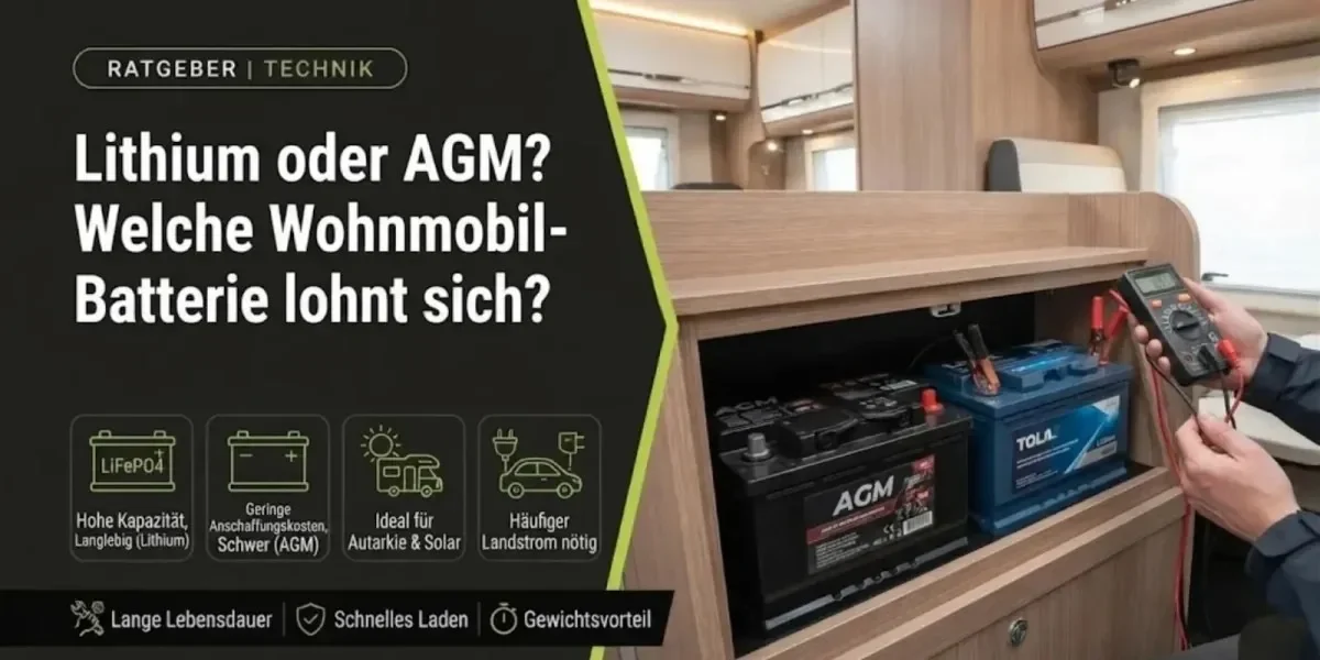 Lithium oder AGM_ Welche Wohnmobil-Batterie lohnt sich_